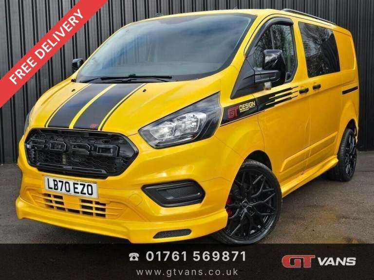 2021 Ford Transit Custom 2.0 340 GT-DESIGN LTD EDTION CREW 6 SEAT PANEL VAN Diesel Manual