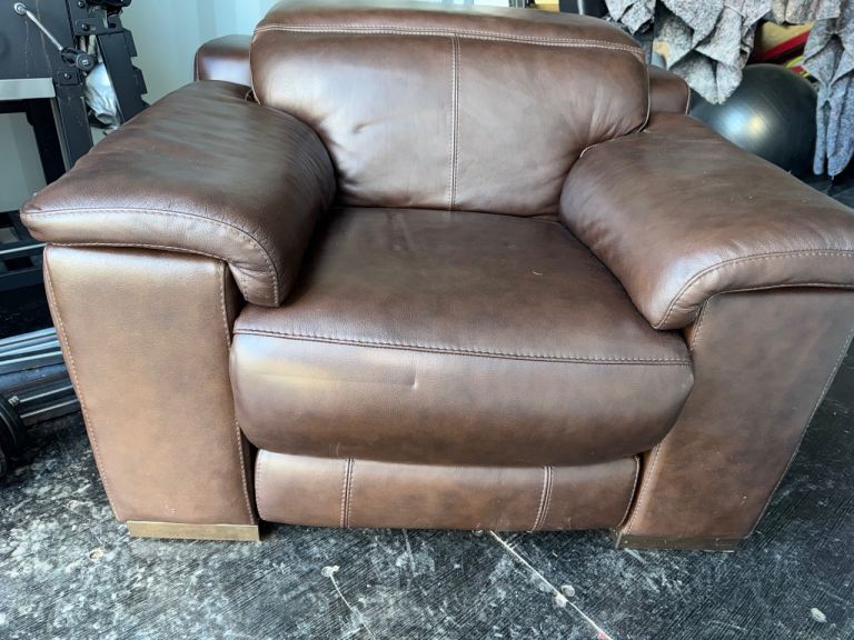Leather Electric Armchair