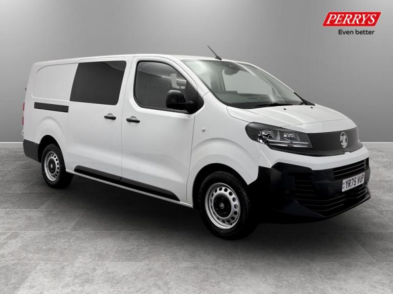 2026 Vauxhall Vivaro 2.0 Turbo D 145 Prime H1 Double Cab Crew Bus DIESEL Manual