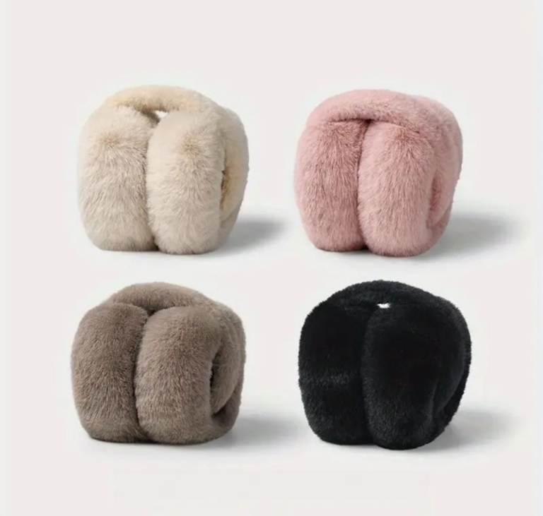 Faux Far Earmuffs For Kids/Girls/Women - Soft, Thick And Warm 