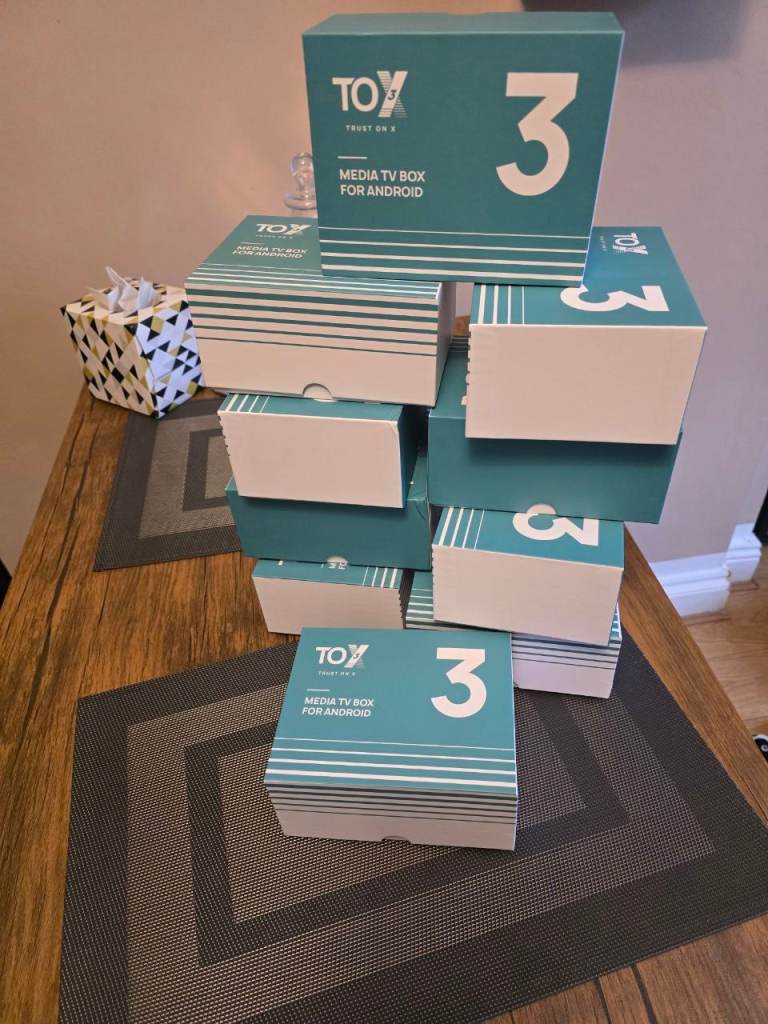 TOX3 Android TV Box | S905X4 | 4GB 32GB | Best WiFi Signal | Brand New