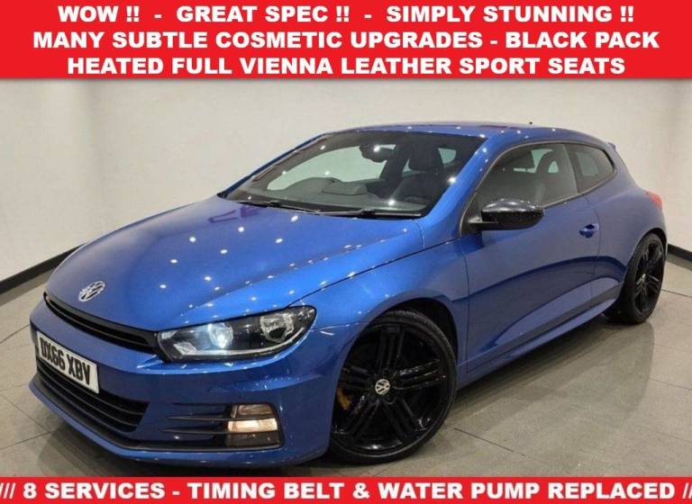 2016 66 VOLKSWAGEN SCIROCCO 2.0 TDI BLUEMOTION TECH R-LINE H/BACK 3DR (184 PS)