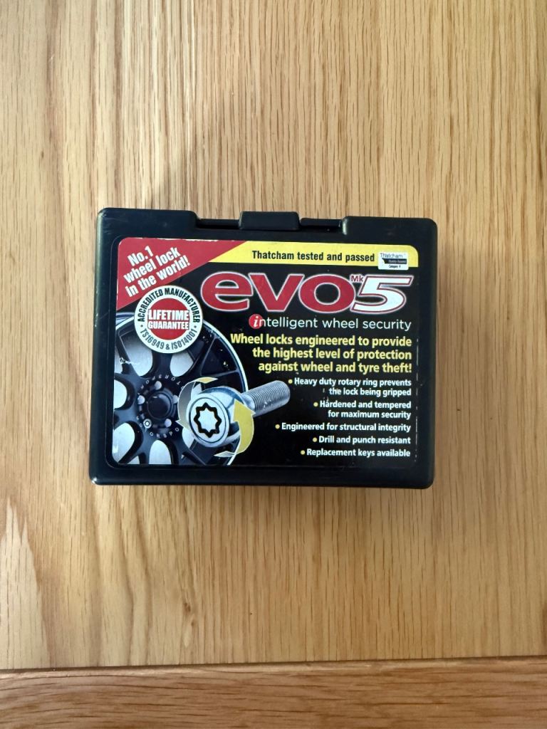 Evo5 Intelligent Wheel Security Locks – Used Condition