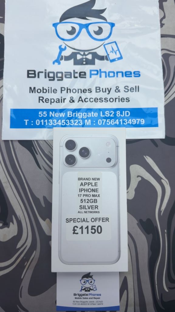 BRAND NEW Apple iPhone 17 Pro Max 512GB Silver – All Networks