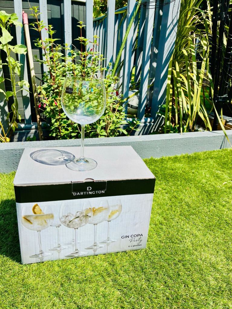 New - Dartington Crystal Gin Party Glasses, Set of 5 £15
