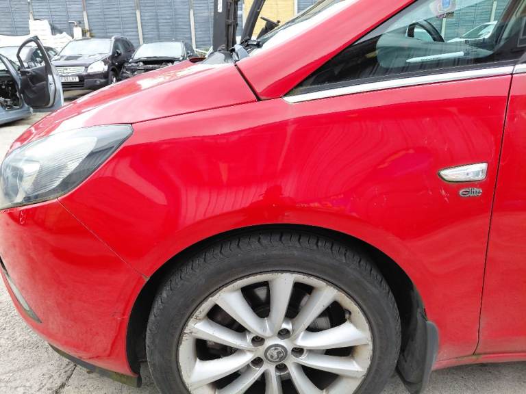 VAUXHALL ZAFIRA TOURER ELITE 2012-19 PASSENGER SIDE FRONT WING PANEL , FENDER , colour: 50B
