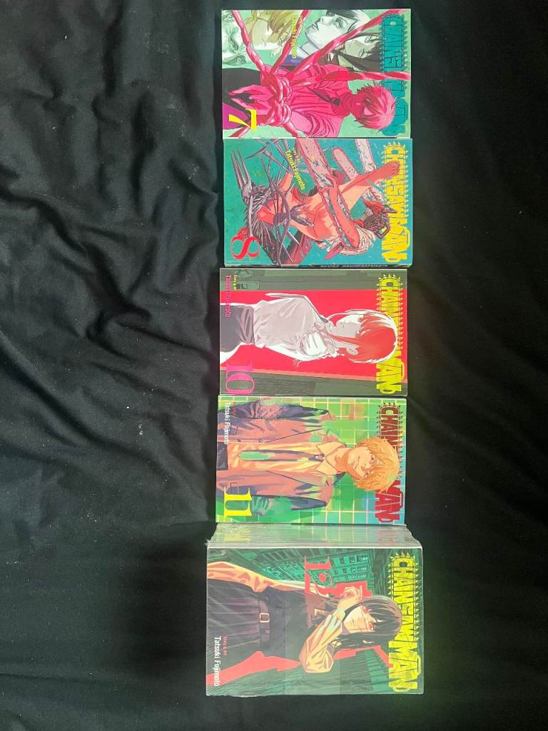 Chainsaw Man ENGLISH Volumes 7, 8 and 10-16