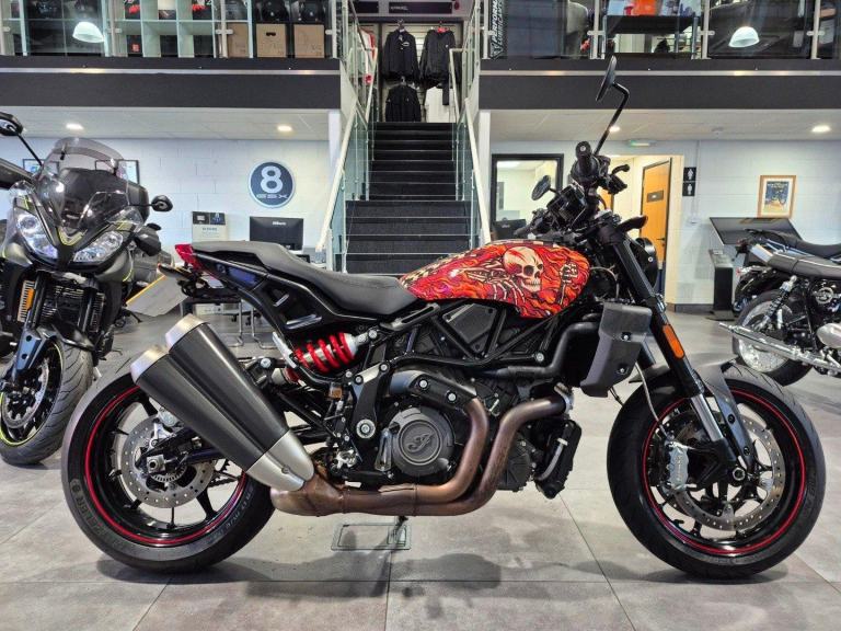 Indian FTR S Adam Turman Edition, 2022 with just 1525miles