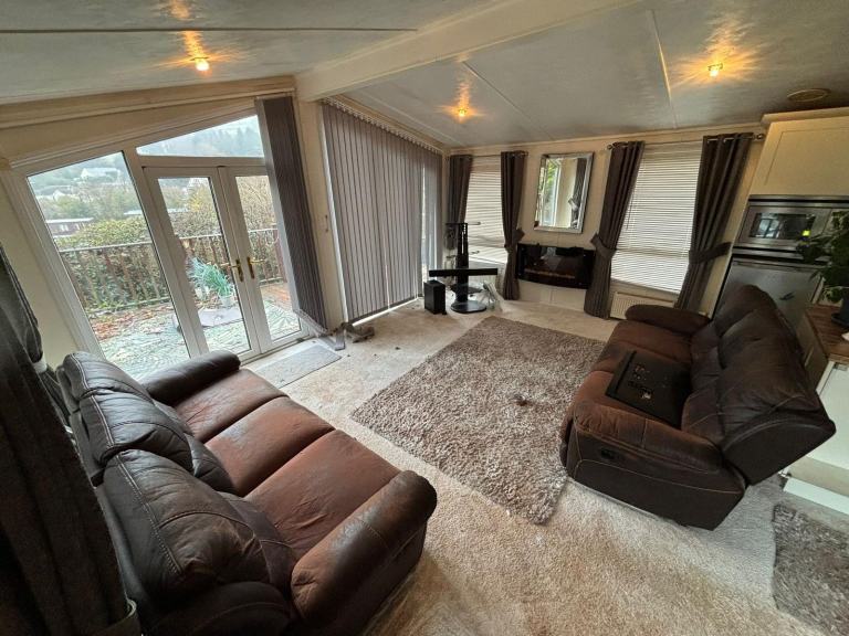 COSALT MONACO DUO LODGE 2 BED 40FT X 16FT | BATH & SHOWER | LOG CABIN RESIDENTAL