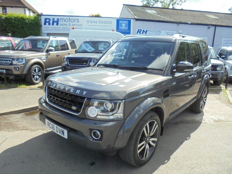 2016 Land Rover Discovery 3.0 SDV6 Landmark 5dr Auto 7seater Grey Black leather Towbar Ulez ESTAT...