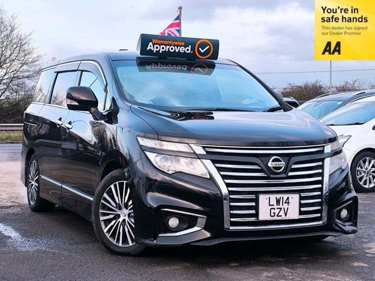 2014 Nissan Elgrand 2.5 Petrol Automatic 7 Seats CC PS D-Roof LED TV P/Leather ULEZ Compliant MPV...