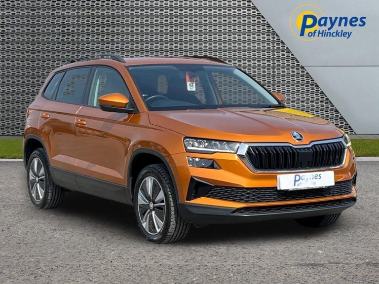 2023, Skoda Karoq, 2.0 TDI SE Drive, In Orange, Full Service History