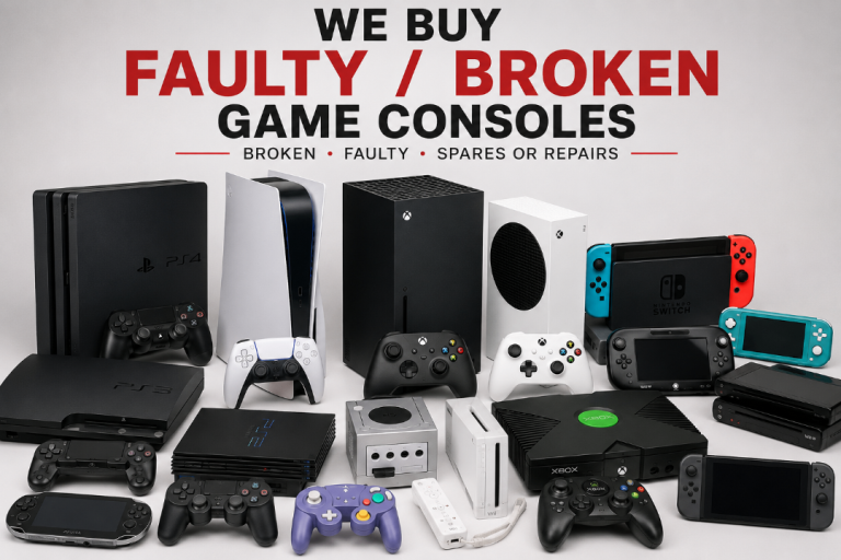 Im BUY FAULTY / BROKEN GAME CONSOLES