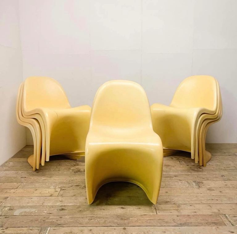 Chairs in the Style of Verner Panton S Chairs c.1969 | 6 Available