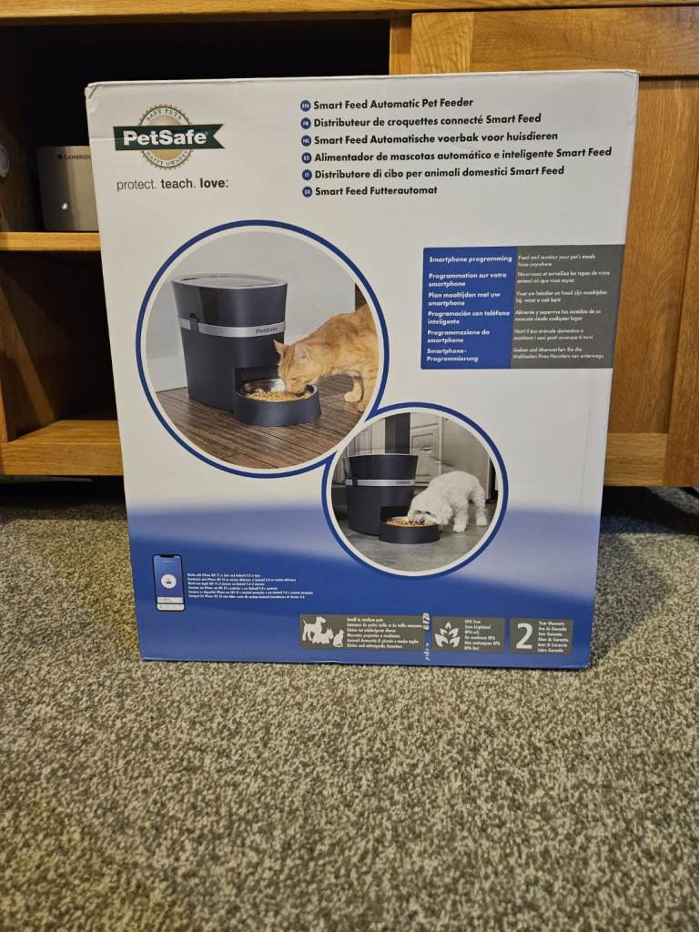 Petsafe Smart Feed 2.0 Automatic Pet Feeder With Smartphone App