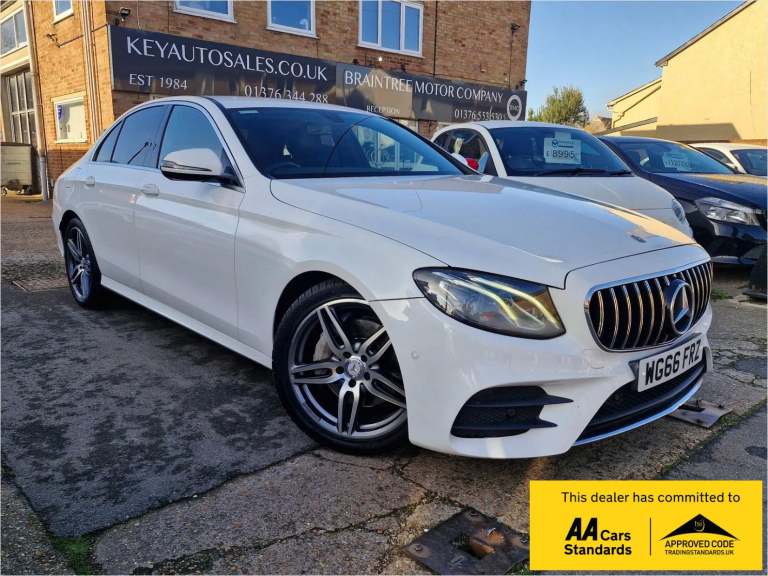 2016 Mercedes-Benz E Class 2.0 E220d AMG Line Saloon 4dr Diesel G-Tronic+ Euro 6 (s/s) (194 ps) S...