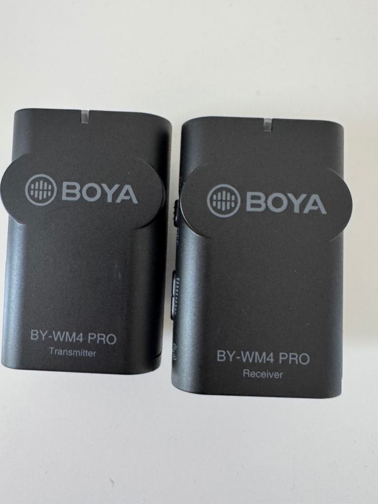 BOYA BY-WM4 PRO Digital Wireless Microphone System – Good Condition
