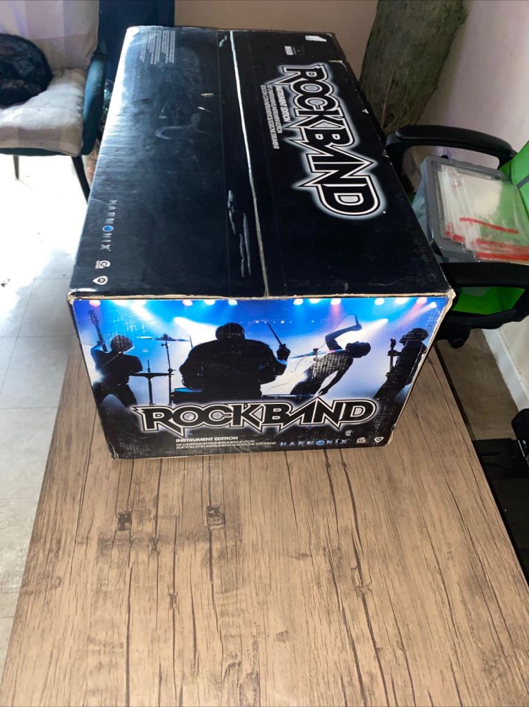 Rockband Instrument Edition PS3 PS2 Sony PlayStation Fender Guitar/Drum/Mic/Game