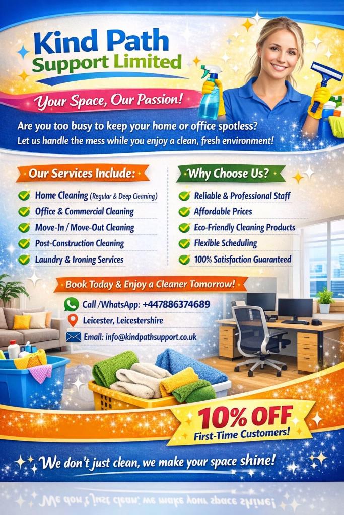 Cleaners in Leicester 