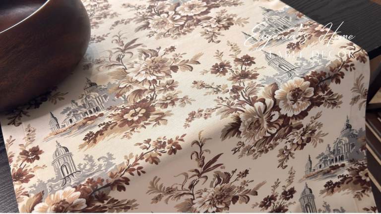 Eujenia’s Home Premium Table Runner – 115x50 cm | Waterproof, Stain & Heat Resistant | Handmade