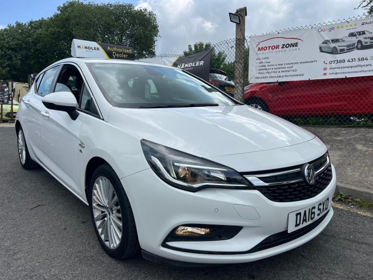 2016 Vauxhall Astra 1.6 CDTi BlueInjection Elite Nav Euro 6 (s/s) 5dr HATCHBACK Diesel Manual