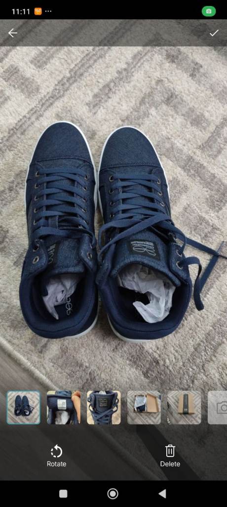 Crosshatch Men's High-Top Trainers