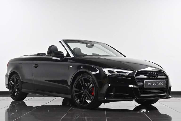 2017 Audi A3 Cabriolet 2.0 TDI S line S Tronic Auto 6Spd quattro Euro 6 (s/s) 2dr CONVERTIBLE Die...