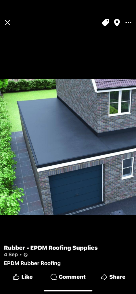 EPDM Rubber Roofing and Flatseal 