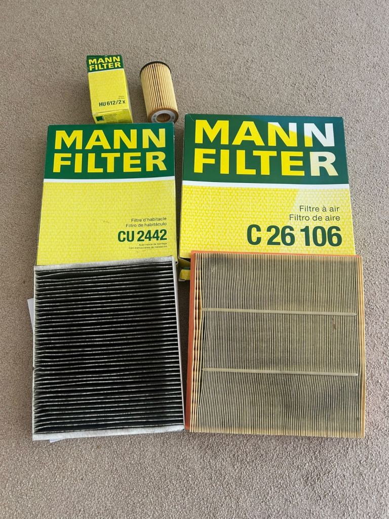 MANN-FILTER Car Filters – Air, Cabin & Oil Filters – New