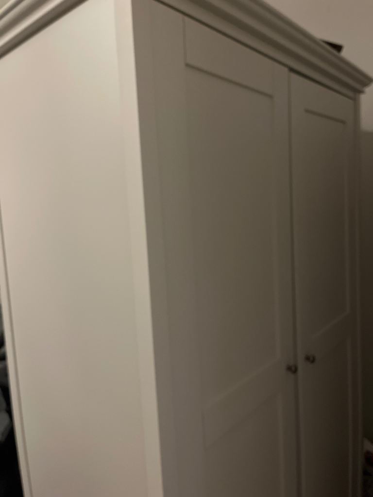 Dove grey Laura Ashley wardrobe