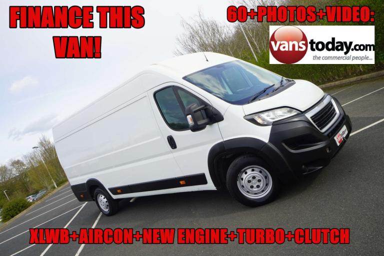 2019 Peugeot Boxer 2.0 Boxer 435 Professional L4H2 Blue HDi XLWB Panel Van Diesel Manual