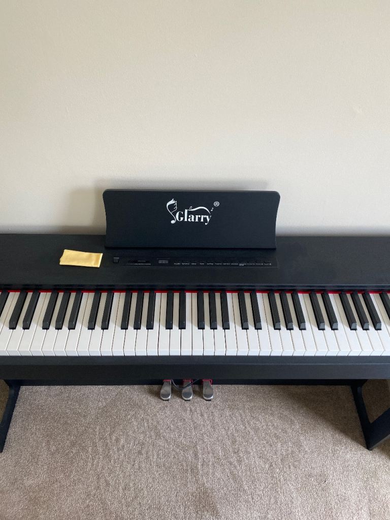 Glarry GDP-104 88-Key Fully Weighted Hammer-action Keybed Digital Piano