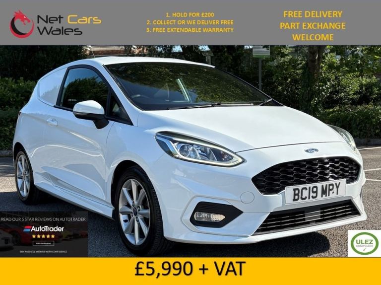 2019 Ford Fiesta 1.5 TDCi Sport Van CAR DERIVED VAN Diesel Manual