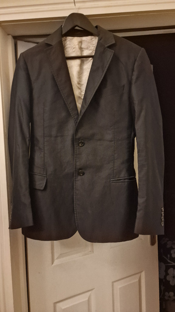 Just Cavalli Vintage Men's Black Jacket Suit chest 38