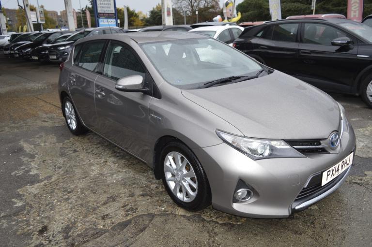 2014 Toyota Auris 1.8 VVTi Hybrid Icon 5dr CVT Auto SAT NAV ULEZ HATCHBACK Petrol/Electric Hybrid...