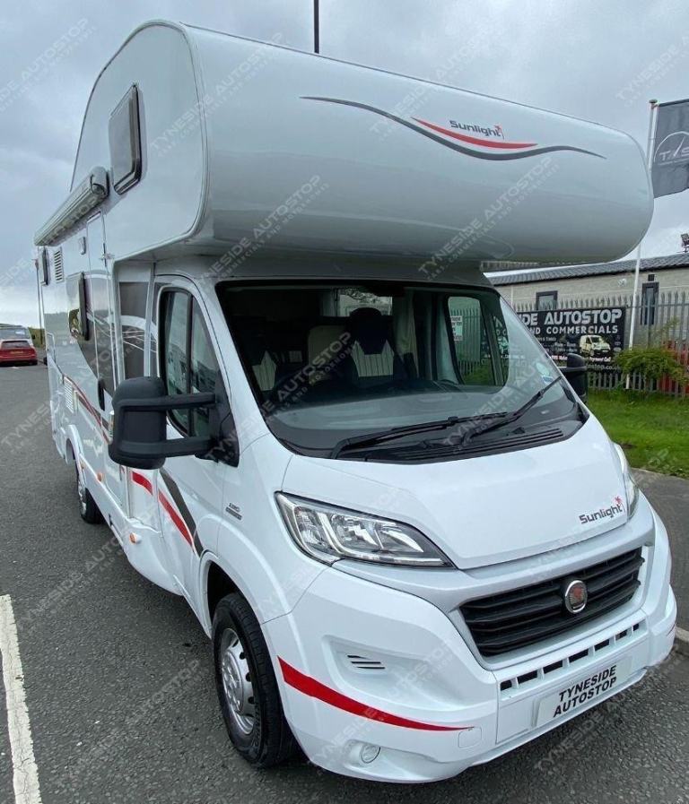 2016 16 FIAT DUCATO 2.3 SUNLIGHT A68 6 BERTH MOTORHOME  DIESEL