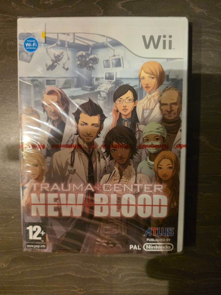 Nintendo Wii Game Trauma Centre New Blood Brand New Sealed