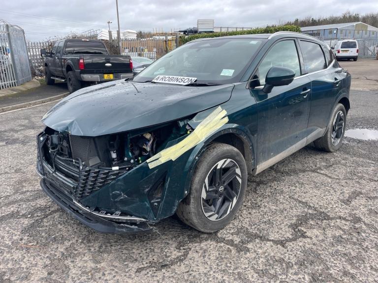 2025 NISSAN QASHQAI N-CONNECTA 25 REG accident damaged salvage