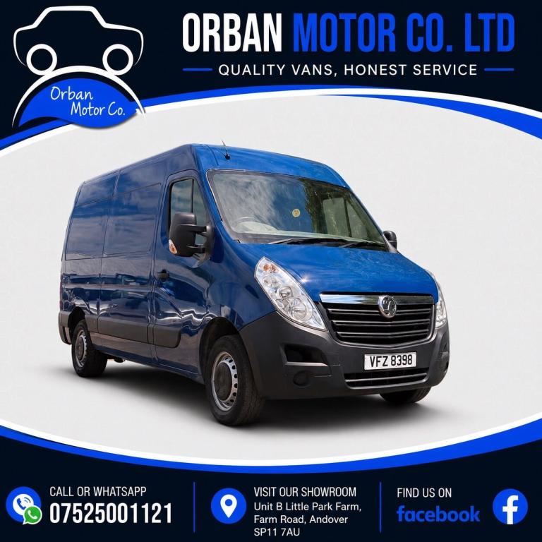 2015 Vauxhall Movano 2.3 CDTi 3500 BiTurbo Combi Van Double Cab 5dr Diesel Manual FWD L1 H2 Euro ...