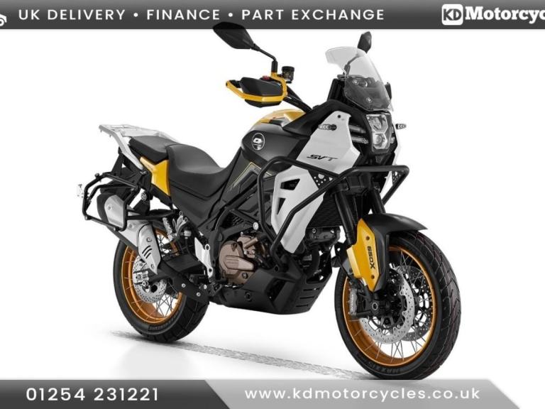 QJ MOTOR SVT 650  adventure, touring, best motorcycle Free Luggage Set