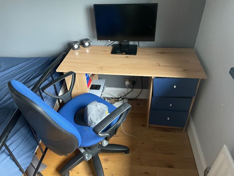 Free!! Kids desk & adjustable office chair