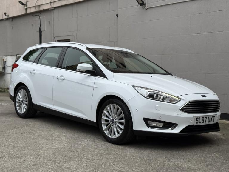 2017 FORD FOCUS 1.0 T EcoBoost Titanium X White Manual Petrol