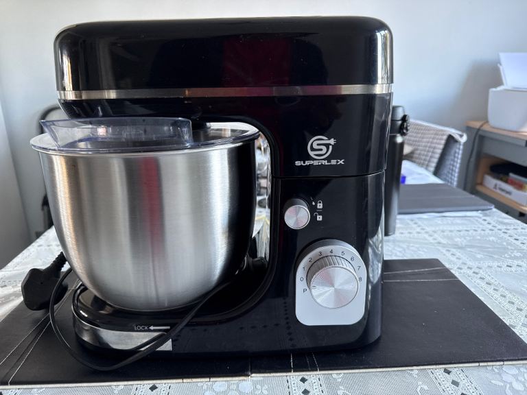 Superlex Stand Mixer with Stainless Steel Bowl – As Good As New