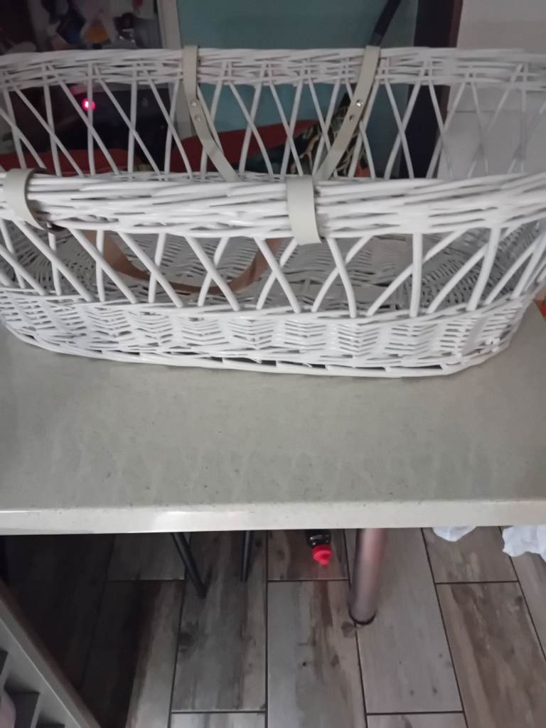 Wicker Basket ,crib great for storage 