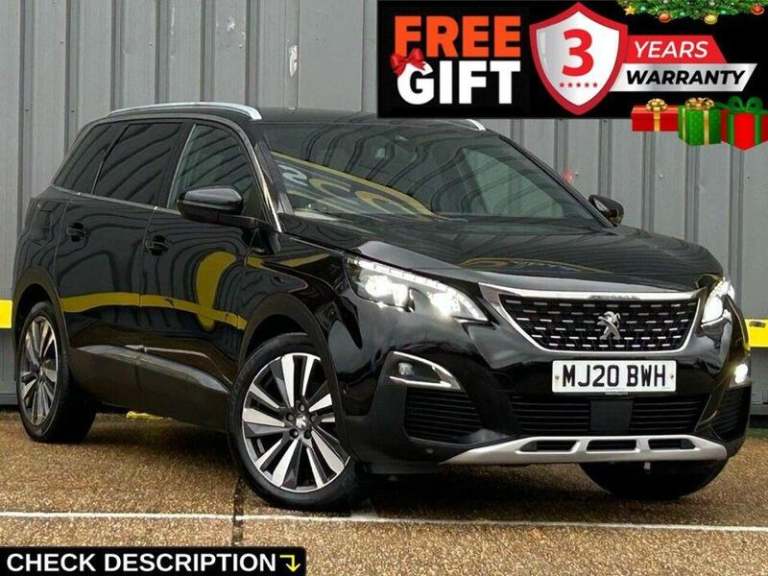 2020 Peugeot 5008 1.5 BlueHDi GT Line Premium SUV 5dr Diesel Manual Euro 6 (s/s) (130 ps) SUV Die...