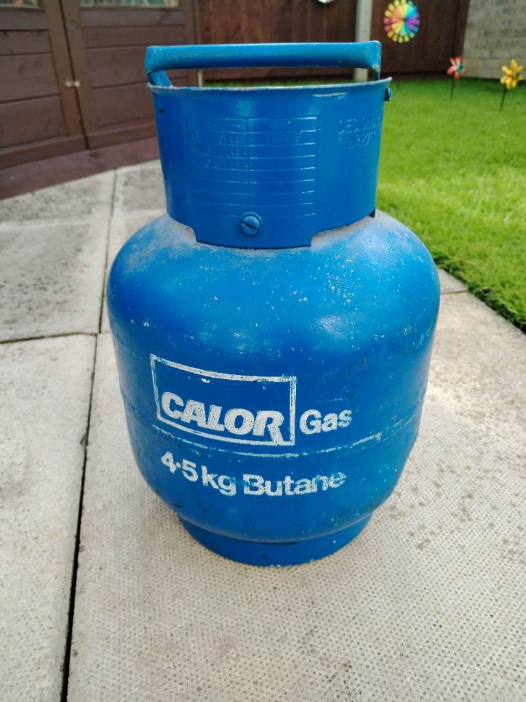 CALOR GAS BOTTLE 4.5 KGS (HALF FULL) 