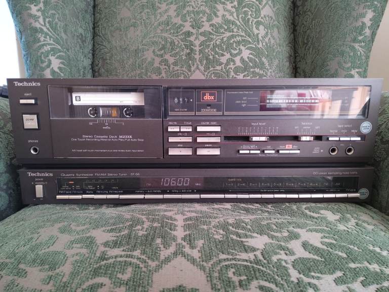 Technics RSM233X CASSETTE DECK plus ST-S6 TUNER