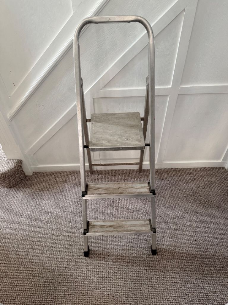 3 step aluminium ladder