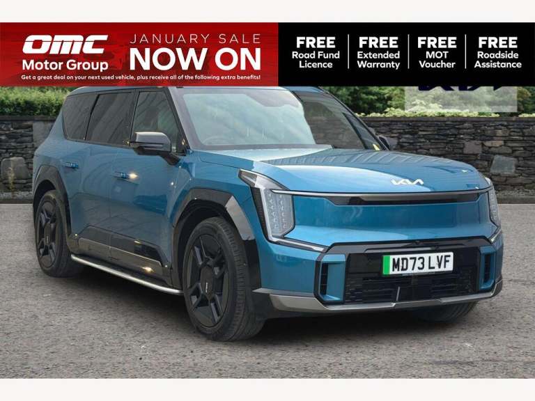 2024 Kia EV9 282kW GT-Line S 99.8kWh AWD 5dr [7St] Auto ESTATE Electric Automatic