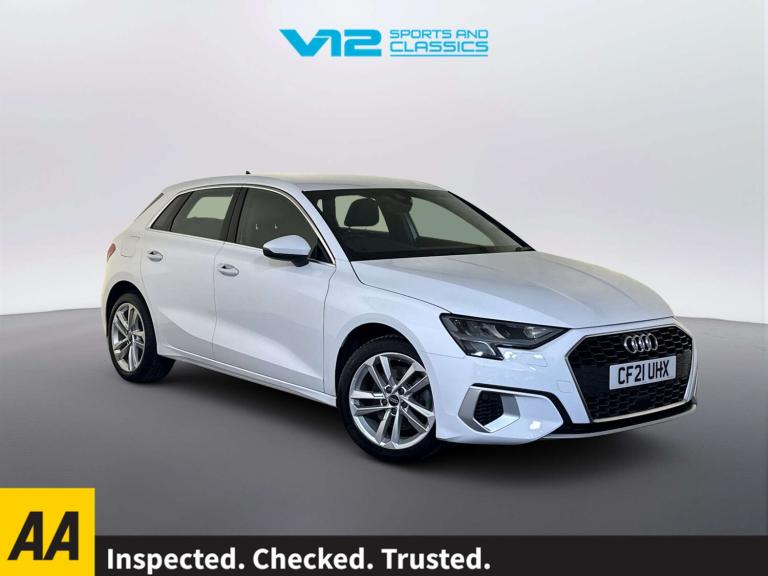 2021 Audi A3 1.0 TFSI 30 Sport Sportback 5dr Petrol Manual Euro 6 (s/s) (110 ps) Hatchback Petrol...